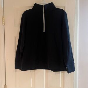 Women’s Eddie Bauer Black Quarter Zip Size XL